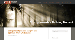 Desktop Screenshot of changeyourideas.com